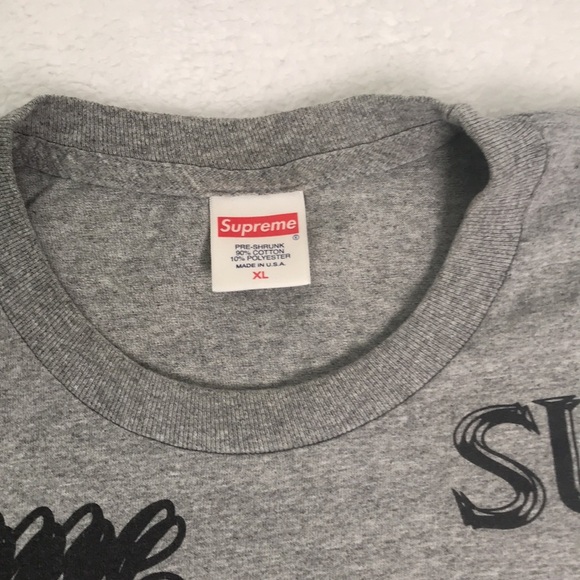 🎉Host Pick🎉 Supreme Mens Multi Logo Tee - Picture 4 of 4
